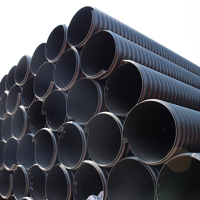 南阳钢带增强聚乙烯( PE)螺旋波纹管报价